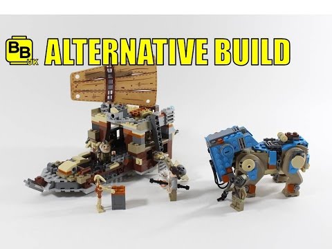 LEGO STAR WARS 75148 ALTERNATIVE BUILD UNKAR'S TRADE BARGE Video