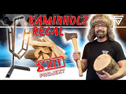 STAHLWERK - Brennholz-Regal selber bauen: Schick und praktisch, ist das möglich?