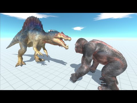 Spinosaurus vs Goro Giant - Animal Revolt Battle Simulator