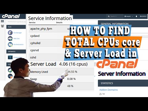 How to check total CPU Cores and server load details through cPanel Interface? [EASY GUIDE]☑️