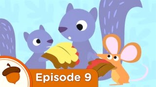 Falling Leaves | Treetop Family Ep.9 | Cartoon for kids