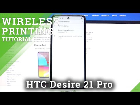 HTC Desire 21 Pro - How to Manage Printer Connection