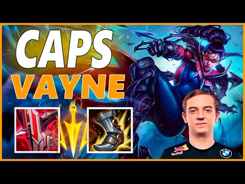 ⚡CAPS VAYNE TOP GAMEPLAY⚡SEASON 12 LEAGUE OF LEGENDS