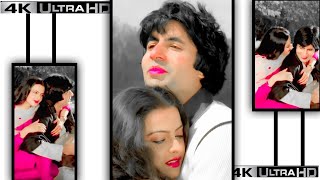 Dekha Ek Khwaab 😘Love🌹 Whatsapp Status || Amitabh Bachchan ❤ Rekha 4k full Screen Status 🍁#shorts