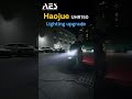 AES Products On Haojue Motorcycle