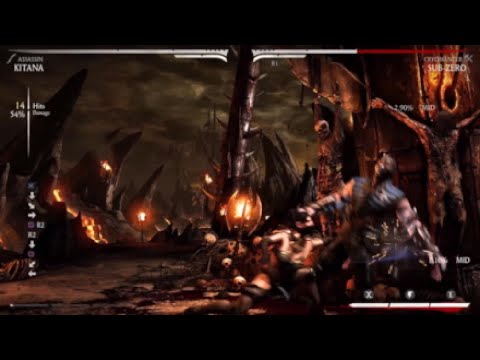 Insane Mkx Kitana Combo!!! #mkx