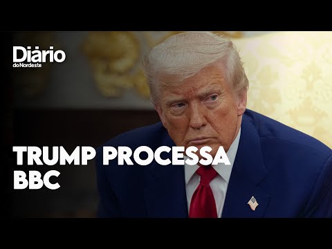 Trump processa BBC em R$ 54 bilhões por suposta difamação