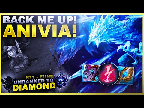 BACK ME UP! ANIVIA! - Unranked to Diamond: EUNE Edition | League of Legends