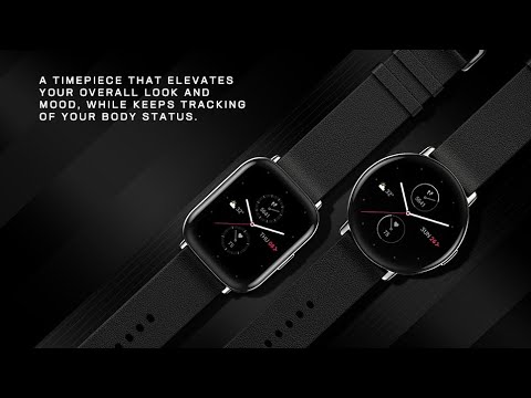 Amazfit Zepp E Circle Men's Smart Watch for Android Phone iPhone Health Fitness Tracker, 5 ATM