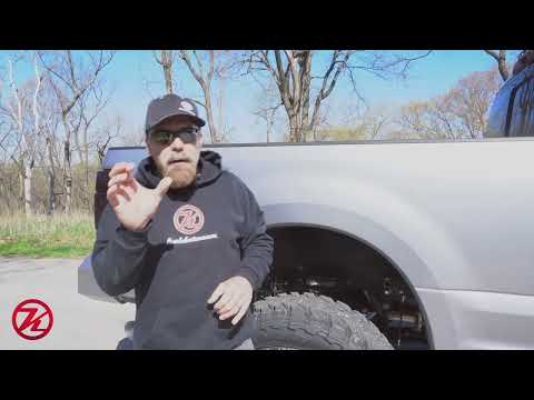 Jeff Kelderman shows off Ford Super Duty with Kelderman Air Ride