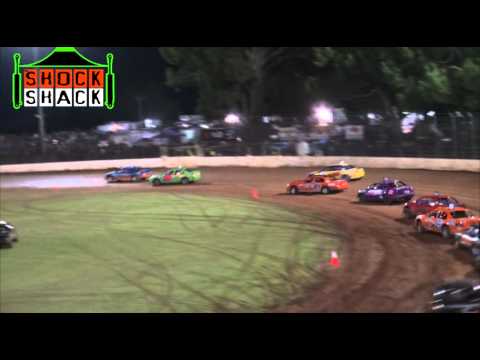 Modified Sedans - B-Main - Queensland Title - Kingaroy Speedway - 06.04.2013