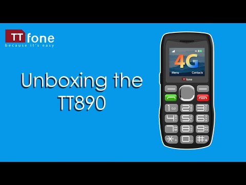 TTfone TT890 Unboxing – Simple 4G Mobile for Everyday Use