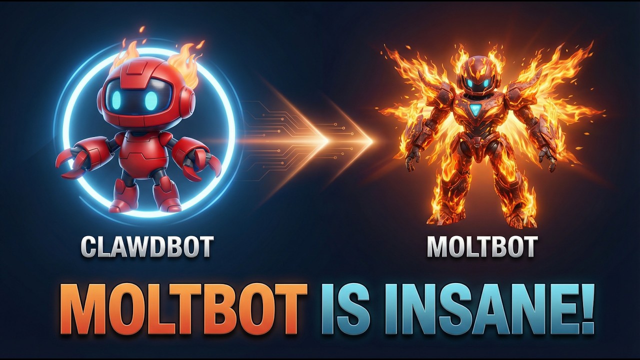 ClawdBot Became Moltbot...And it's INSANE!