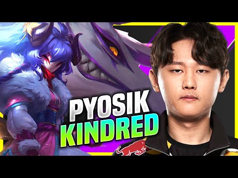 PYOSIK HARD CARRY KINDRED! - DRX Pyosik Plays Kindred Jungle vs Graves! | KR SoloQ Patch 10.21