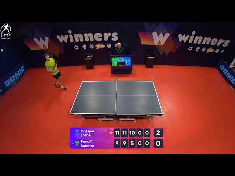 WINners League 08.02.2022 Koshel M. - Butenko T. 12:30