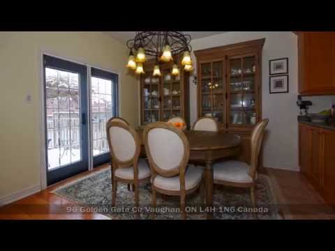 Video Tours & Virtual Tours, 96 Golden Gate Cir Vaughan, Ontario