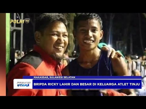KISAH BRIPDA MUH  RICKY PRATAMA ANGGOTA POLRI YANG JUGA ATLET TINJU
