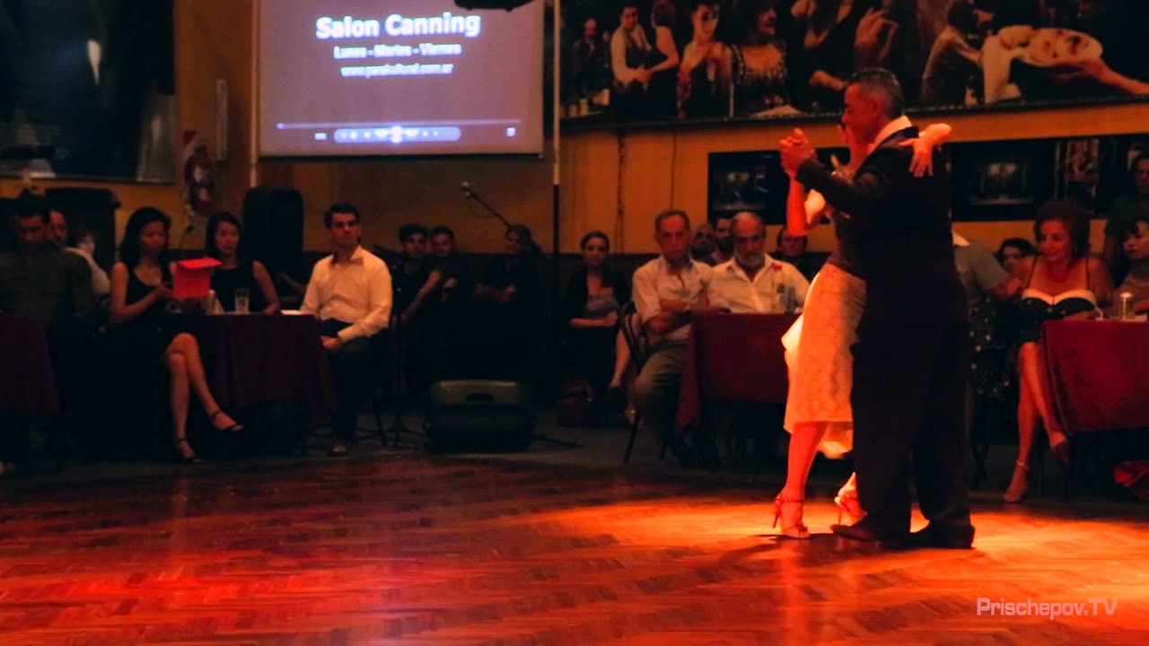 Jimena Salzman y Fernando Gordillo, Buenos Aires, 2-3, Salón Canning -Milonga Parakultural