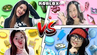 Download lagu Melawan Bestie Makan Makanan Satu Warna ?!! [Roblox Indonesia] mp3
