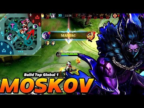MOSKOV GAMEPLAY | Great Tips Follow Map | TRY THİS !!! | MLBB