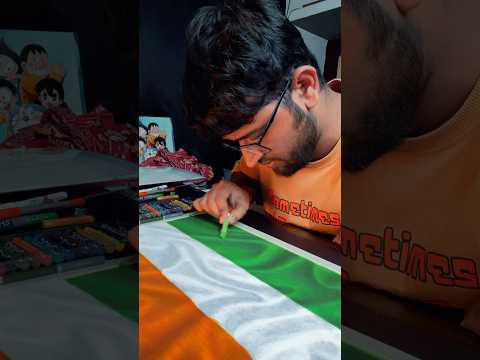 INDEPENDENCE DAY Drawing 🇮🇳In Progress #shorts #art #drawing #independenceday