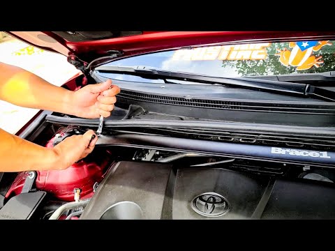 Installing Strut Brace on 2018-2021 Toyota Camry from Brace1 Performance