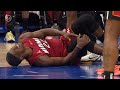 Jimmy Butler in serious pain after knee injury in play-in game vs 76ers 😳