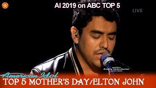 Alejandro Aranda “Sorry Seems To Be The Hardest Word” by Elton John  | American Idol 2019 Top 5