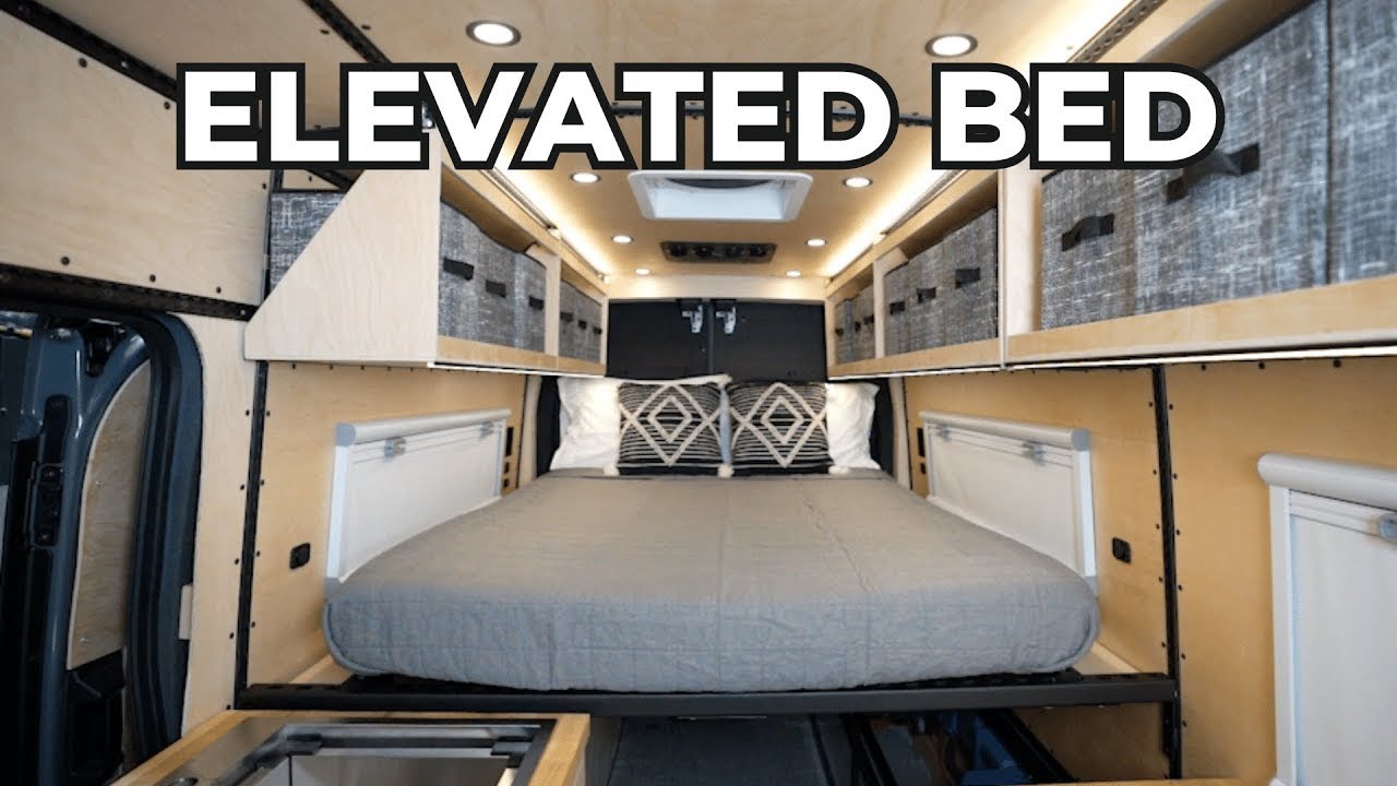 BUILDING A UNISTRUT CAMPER VAN BED PLATFORM