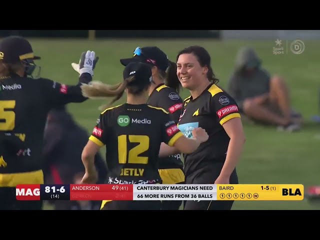 Top of the table clash | Magicians v Blaze | SHORT HIGHLIGHTS | Dream11 Super Smash | Hagley Oval