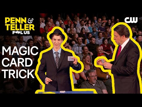 Magician Performs Torn Card Magic Trick | Penn & Teller: Fool Us | The CW