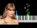 Taylor Swift - Wildest Dreams - EASY Piano Tutorial