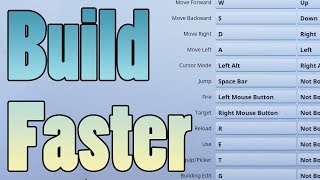 Keybindings for Fast Building (Fortnite) | Bobby BoJanglles