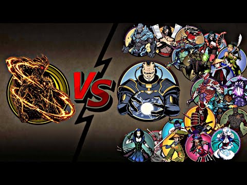 Shadow Fight 2 God Shadow Vs All Bosses
