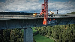 Im Einsatz für die Sicherheit: Brückenprüfung bei der Autobahn GmbH