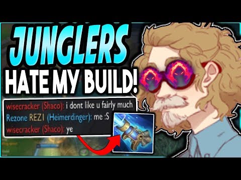 This jungler hates me? GLP Heimerdinger with DARK HARVEST is the KING OF MIDLANE in Season 10!