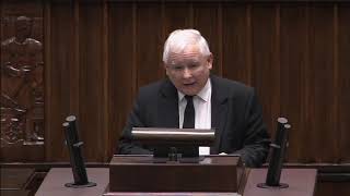 Jarosław Kaczyński - wystąpienie - 12 listopada 2019 r.