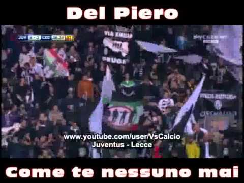 Juventus - Lecce 4-0 178 volte Del Piero 17/10/2010