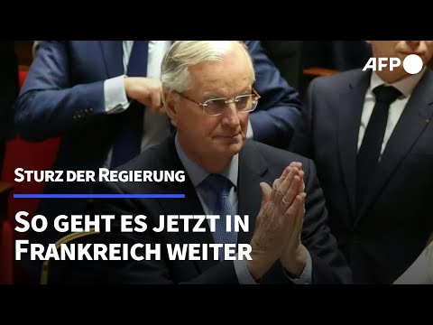 Sturz der französischen Regierung: So geht es weiter | AFP