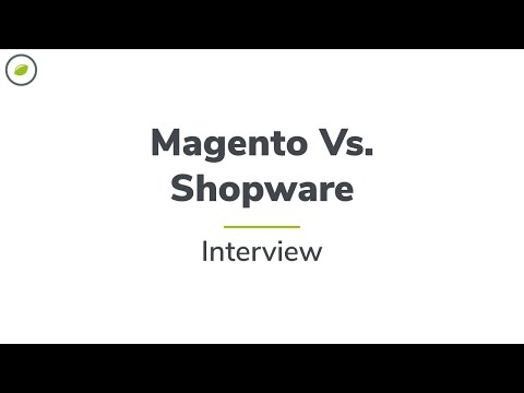 Magento Vs.  Shopware Interview - Der ultimative Vergleich der beiden  Shopsysteme