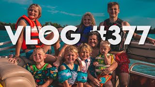 VLOG #377 / Lake Day with the Fam! / August 10, 2025