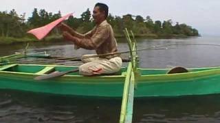 preview picture of video 'Pêche au cerf-volant en Indonesie film de Thierry Damilano'