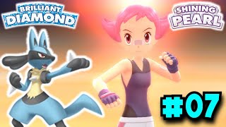 Getting the 3rd Gym Badge! Pokemon Brilliant Diamond and Shining Pearl Gameplay Walkthrough Part 7