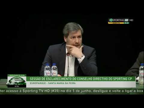 Sessão de esclarecimento aos sócios por Bruno de Carvalho [completo]
