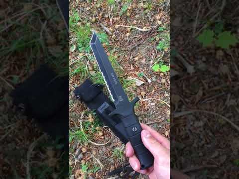 Kampfmesser KM2000 Bundeswehr Eikhorn Combat Knife Tanto Militärmesser