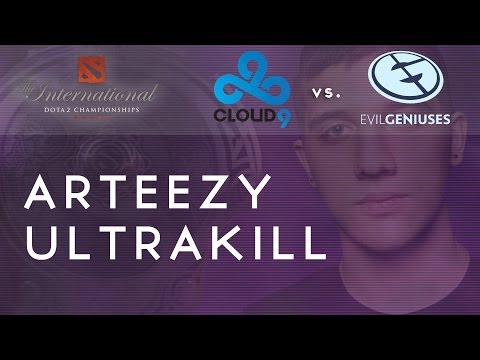 EG.Arteezy Ultrakill vs. Cloud9 @ TI4 Group Stage