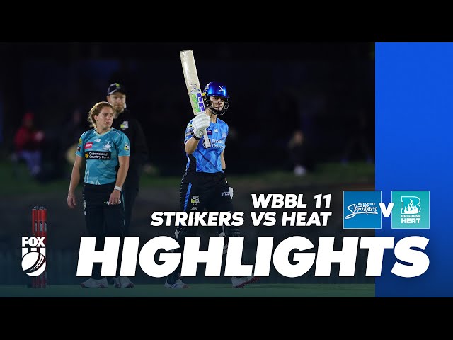 Adelaide Strikers vs Brisbane Heat | WBBL11 | Full Match Highlights I Fox Cricket