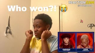 Carvena Jones vs Leah Jenea: Two STUNNING Vocal Performances WOW! | S2E7 |… – REACTION.CAM