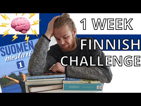 I Learned Finnish in 7 days
