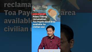 NDR 2026: Pulau Tekong reclamation - Toa Payoh-sized area available for civilian use
